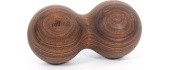 rollholz topeltmassaažipall, pähklipuu, 10 cm