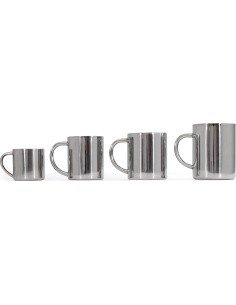 Mug BasicNature Stainless Steel Thermo Deluxe Espresso, 0.1L