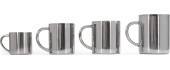 Mug BasicNature Stainless Steel Thermo Deluxe Espresso, 0.1L