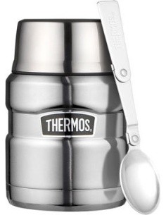 Foodcontainer Thermos King 0.47L, Steel, With Spoon