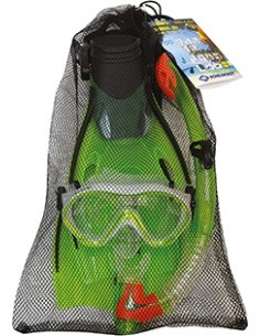 Snorkel Set Turtle Junior Bermuda, L/XL 33-38