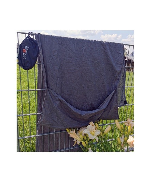 Sleeping Bag Liner Origin Outdoors Cotton Rectangular Anthracite