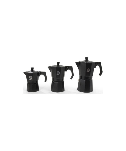 Espressokann BasicNature Bellanapoli, 6 tassile, must