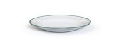 Enamel Plate Origin Outdoors Ocean, 26cm, White