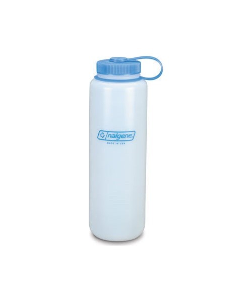 Nalgene HDPE WM joogipudel, 1,5 l, valge
