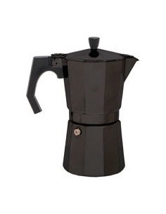 Espresso Maker BasicNature Bellanapoli, 9 Cups, Black