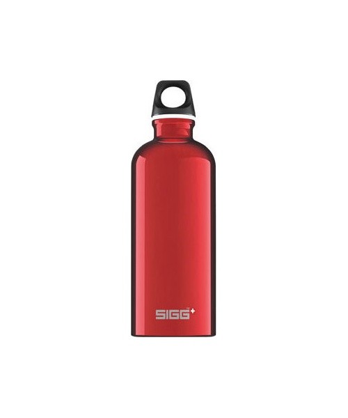 Bottle SIGG Alu Drinking Traveller 0.6L, Red
