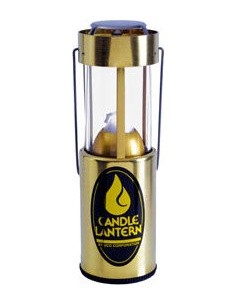 Candle Lantern UCO Brass, Polished