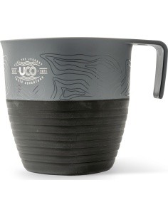 Kokkupandav tass UCO 350ml, hall-must