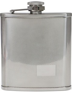 BasicNature Hip flask, dull