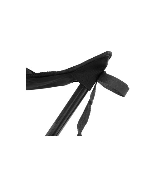 3-leg Folding Stool BasicNature, Black