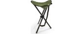 Tripod Stool Travelchair BasicNature, steel green