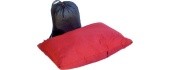 Pillow BasicNature Travel, 40x30cm, Red