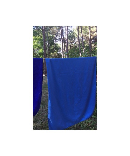 Rätik BasicNature Velour, 85x150cm, sinine