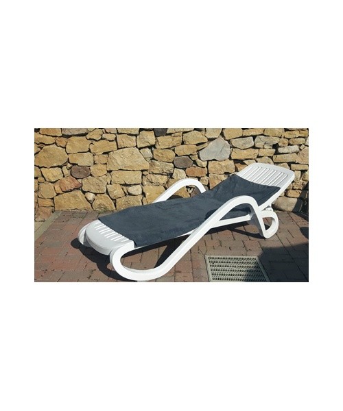 Towel BasicNature Terry, 150x85cm, Grey