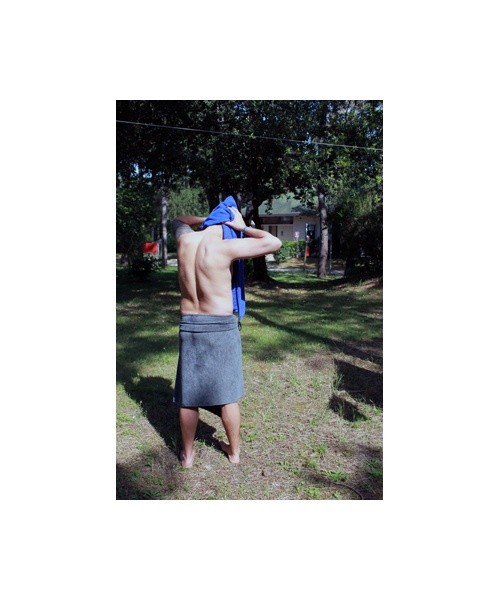 Towel BasicNature Terry, 150x85cm, Blue