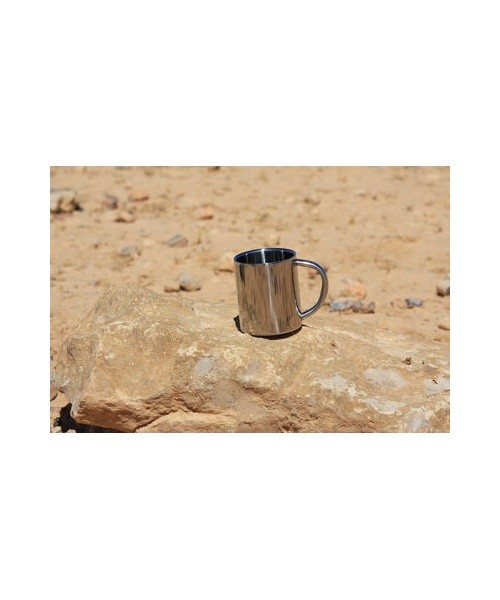 Stainless Steel Mug BasicNature Thermomug Deluxe, 0.2L