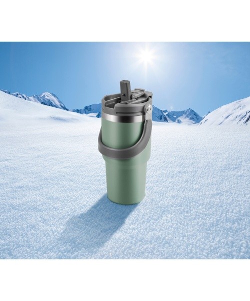 BasicNature Stainless Steel Thermo Mug 'Color'