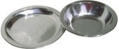 Stainless Steel Plate BasicNature, 23.5cm
