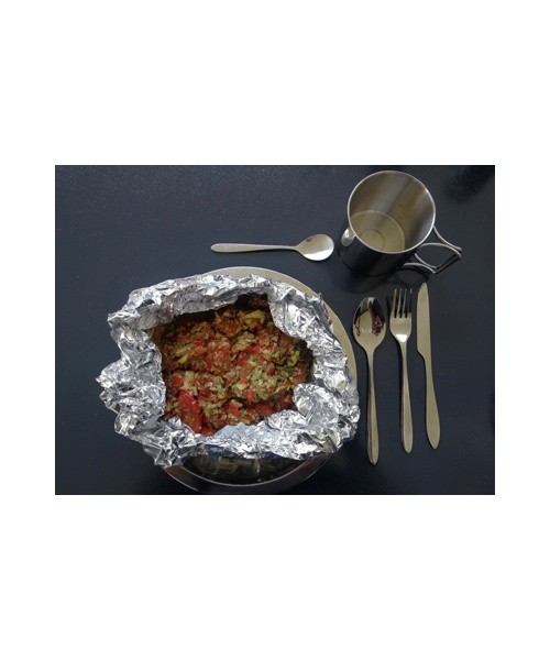 Stainless Steel Plate BasicNature, 23.5cm
