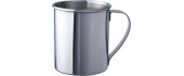 Roostevabast terasest kruus BasicNature, poleeritud, 0,3 l