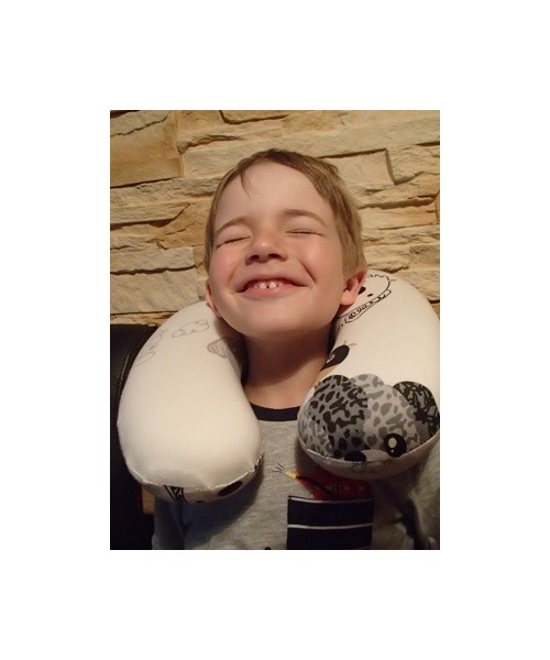 Kaelapadi BasicNature Kids, koomiksimustriga