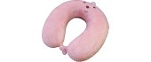 Neck Cushion BasicNature Kids, Pink