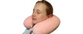 Kaelapadi BasicNature Kids, roosa