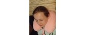 Neck Cushion BasicNature Kids, Pink