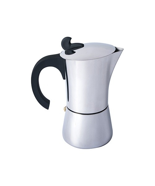 Roostevabast terasest espressokann BasicNature, 9 tassile