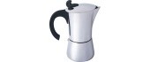 Roostevabast terasest espressokann BasicNature, 9 tassile
