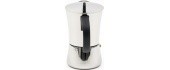 Roostevabast terasest espressokann BasicNature, 9 tassile