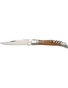 Taskunuga Laguiole Classic Multi oliivipuu puidust käepidemega, 20.2cm