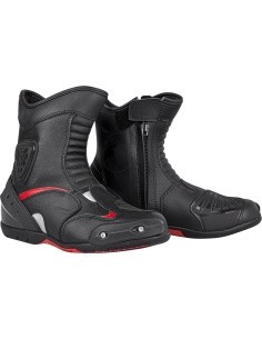 Mootorratta saapad W-Tec Bosta - Must/punane