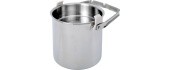 BasicNature Stainless Steel Pot 'Billy Can'