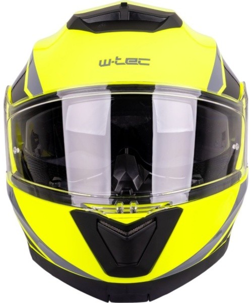 Flip-Up Motorcycle Helmet W-TEC Banelmeda - Matt Black