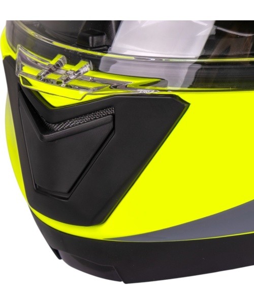 Flip-Up Motorcycle Helmet W-TEC Banelmeda - Matt Black