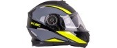 Flip-Up Motorcycle Helmet W-TEC Banelmeda - Matt Black