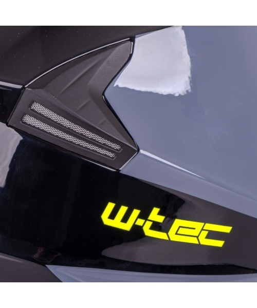 Flip-Up Motorcycle Helmet W-TEC Banelmeda - Matt Black