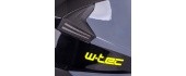 Flip-Up Motorcycle Helmet W-TEC Banelmeda - Matt Black