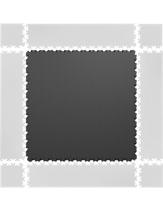Puzzle Floor Mat inSPORTline Simple Dark Gray