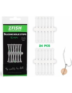 ZFISH Sillicone Boilie Stops 16mm