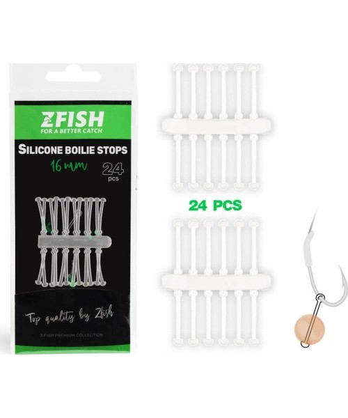 ZFISH silikoonist boiliestopperid 16mm