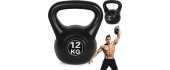 Kettlebell kettle 12 kg exercise dumbbell ball weight fitness weight ModernHome