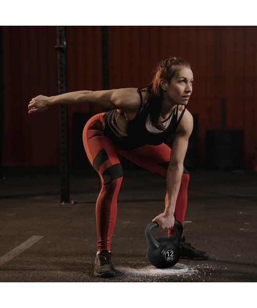 Kettlebell kettle 12 kg exercise dumbbell ball weight fitness weight ModernHome