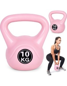 Kettlebell ModernHome 10 kg, pink