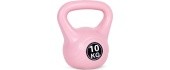 Kettlebell kettle 10 kg for exercise dumbbell ball weight fitness weight pink ModernHome