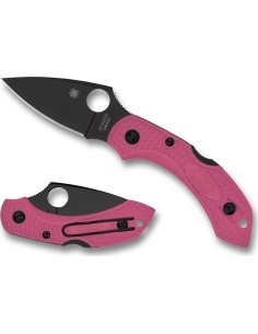 Folding Knife Spyderco C28FPPNS30VBK2 Dragonfly 2, Pink