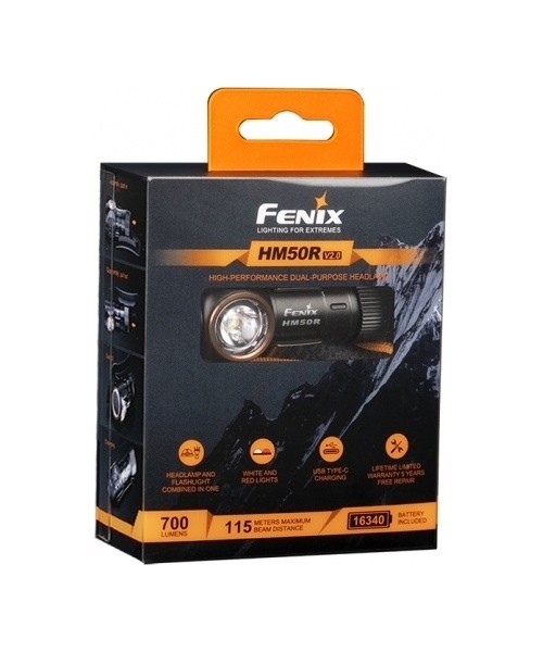 LED taskulamp-peavalgusti Fenix HM50R V2.0