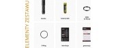 LED flashlight Fenix ​​E01 V2.0 black